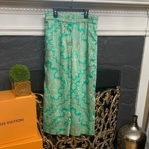 J.Crew Pull-on crop pant in Ratti® pendant paisley pants